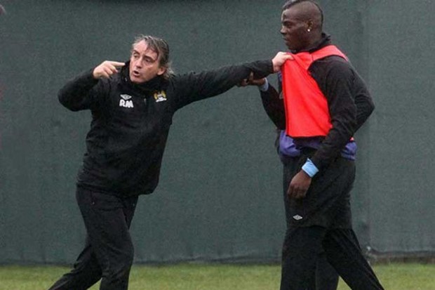 Roberto Mancini i Mario Balotelli žestoko se sukobili na treningu Manchester Cityja