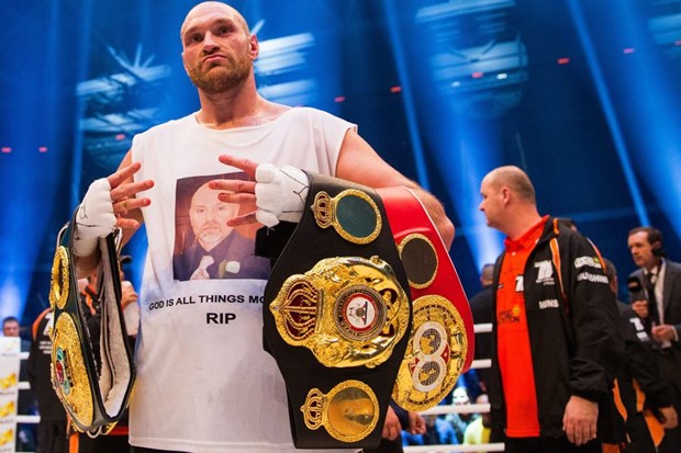 Tyson Fury: "Mogu pobijediti Anthonyja Joshuu i s jednom rukom zavezanom iza leđa"