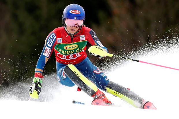 Nakon pobjede u veleslalomu, Shiffrin slavila i u slalomu