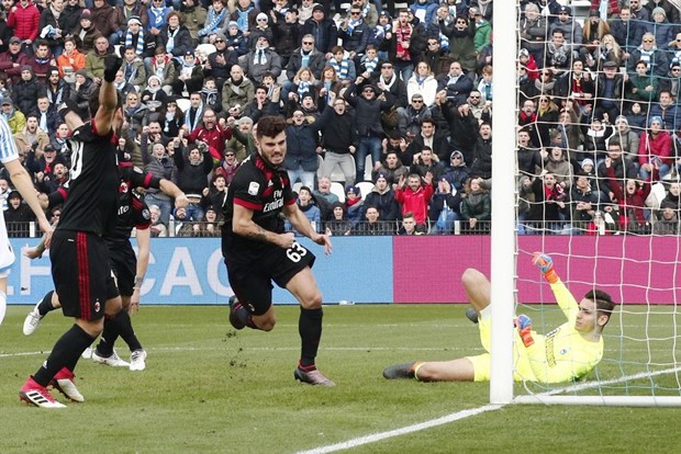 VIDEO: Milan s četiri pogotka razmontirao Spal