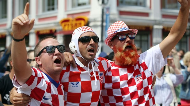 FOTO: Hrvatski i argentinski navijači zagrijavaju se za dvoboj u Nižnji Novgorodu