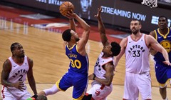 Golden State Warriorsi breakom do izjednačenja, Iguodalina trica ugasila nadu Raptorsa