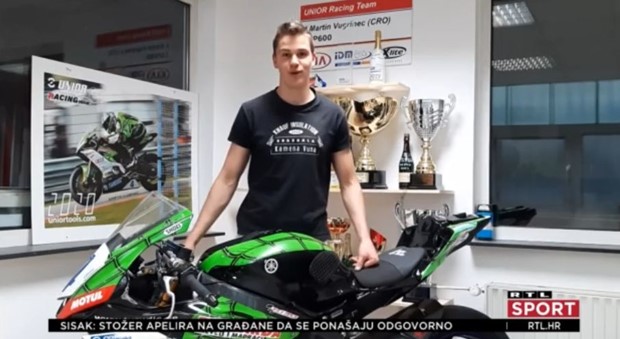 [VIDEO] Vugrinec: 'Moj san je biti MotoGP svjetski prvak, a želja mi je utrkivati se s Valentinom Rossijem'
