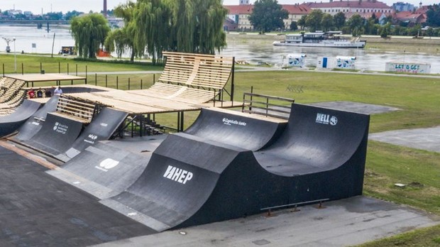 Uoči 21. Pannonian Challengea kraju se privode opsežni radovi u skate parku