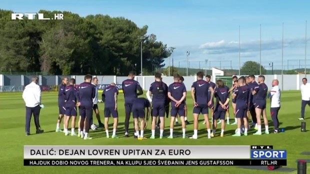 [VIDEO] Problemi u reprezentaciji, Lovren napustio trening: 'Osjetio je staru ozljedu'