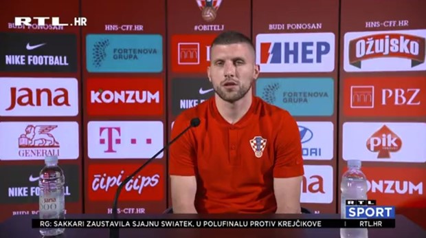 [VIDEO] Rebić u vrhu napada? 'Dobro se snalazim na toj poziciji, ne bi trebalo biti problema'