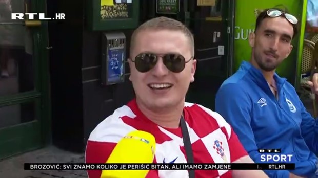 [VIDEO] Hrvatski navijači zagrijavaju se u Kopenhagenu: 'Puno Danaca reklo je da će biti uz nas'