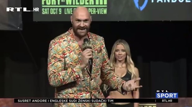 [VIDEO] Fury: 'Ako sam varao kao što kaže Wilder, zašto je mijenjao cijeli tim i trening?'