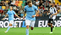 Lazio tijesnom pobjedom u Udinama skočio na treće mjesto na ljestvici