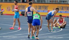 Slovenskom atletičaru pozlilo, Dino Bošnjak praktički ga nosio do cilja