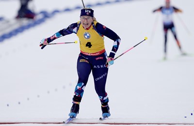 Tandrevold slavila u individualnoj utrci na 15 kilometara, Anika Kožica 75.