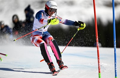 Zrinka Ljutić treća nakon prve slalomske vožnje u Saalbachu, vodi Swenn Larsson