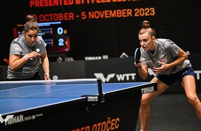 Jeger Majstorović i Rakovac zaustavljene u polufinalu WTT Feedera u Češkoj