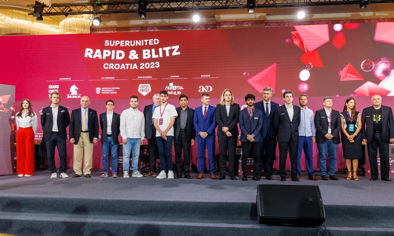 Počela prodaja ulaznica za SuperUnited Rapid & Blitz Croatia 2024