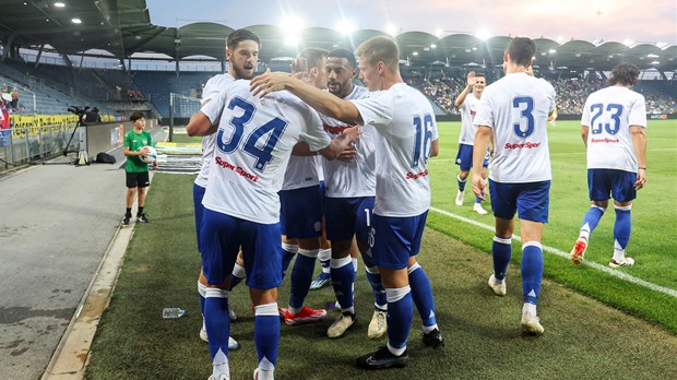 Bruno Durdov zablistao, Hajduk slavio protiv Fenerbahčea