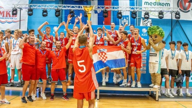 U-14 Hrvatska osvojila Slovenia Ball: Jerkić MVP, Ukić najbolji asistent