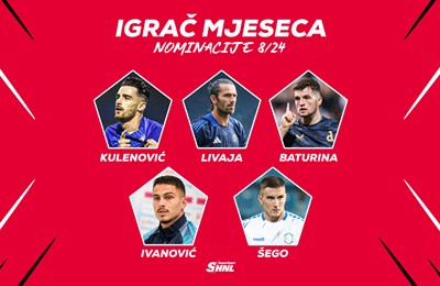 Glasaj za najboljeg igrača mjeseca kolovoza u SuperSport HNL-u