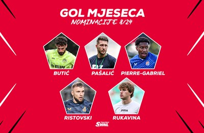 Glasaj za najbolji gol mjeseca kolovoza SuperSport HNL-a