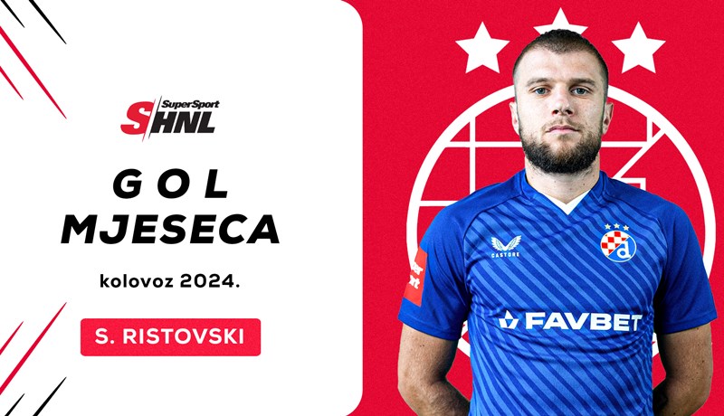 Bomba Ristovskog protiv Šibenika pogodak je mjeseca u SuperSport HNL-u