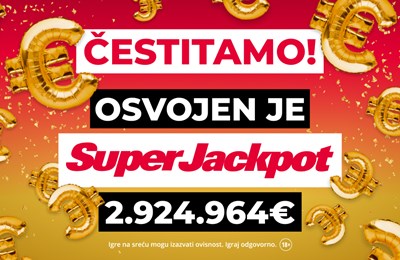 Hrvatica na petak 13. osvojila jackpot od gotovo 3 milijuna eura