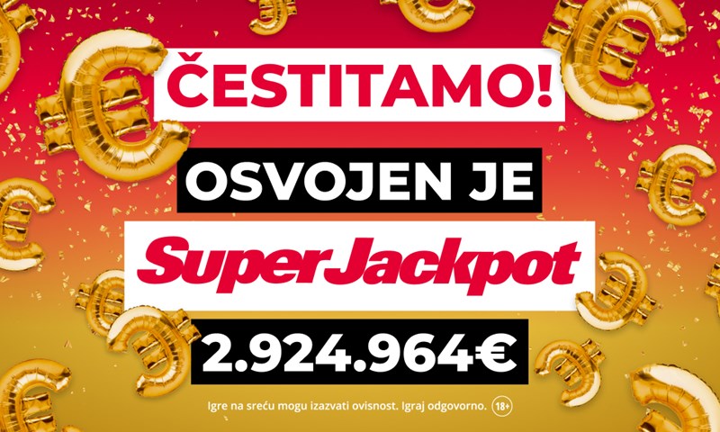 Hrvatica na petak 13. osvojila jackpot od gotovo 3 milijuna eura